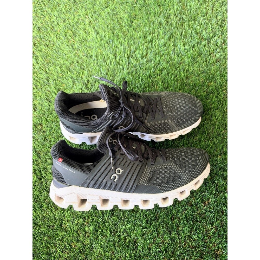 On Running Cloudswift Black Rock White (Women's) Size 9